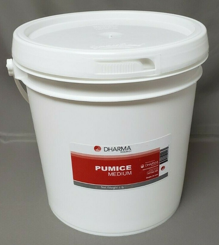 Dharma Pumice Powder Medium “O ” Grit – 5 Lb Pail – Prophylaxis Scaling