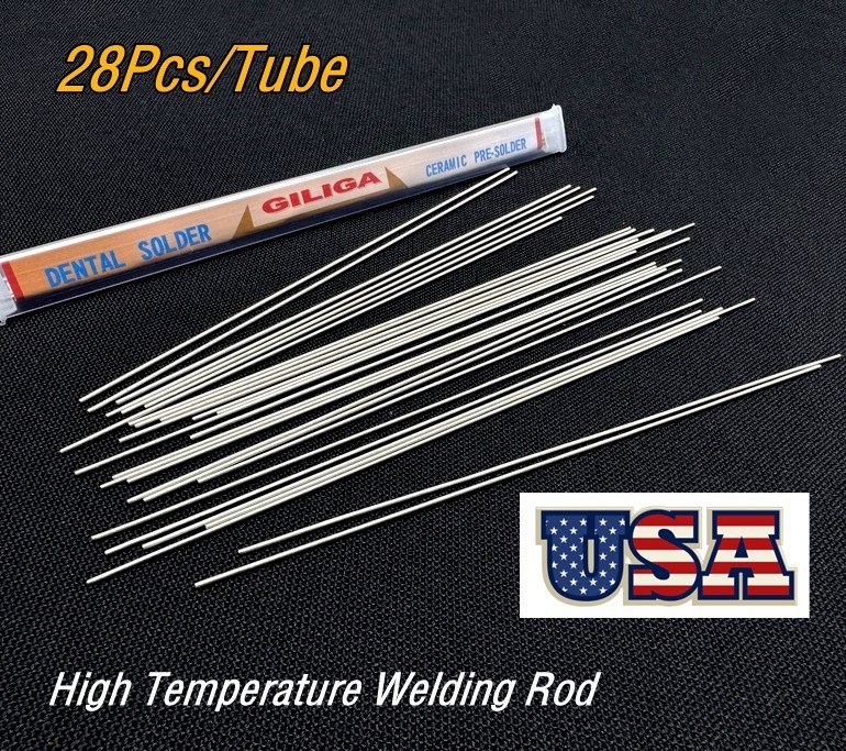 Dental Orthodontic Soldering Wire High/Low Temperature Welding Rod Silver Solder