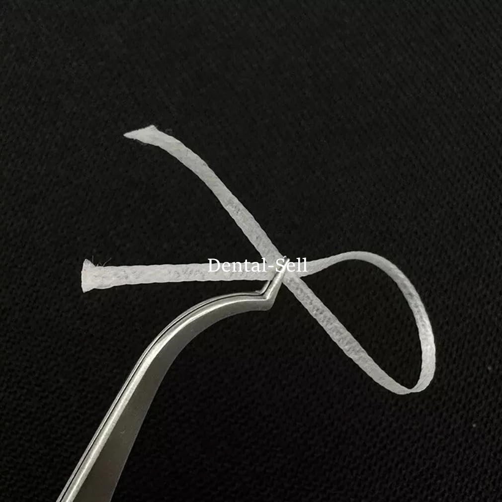 Dental Glass Fiber Strip Flexible Light Cure Teeth Restorative Fixation Ribbon