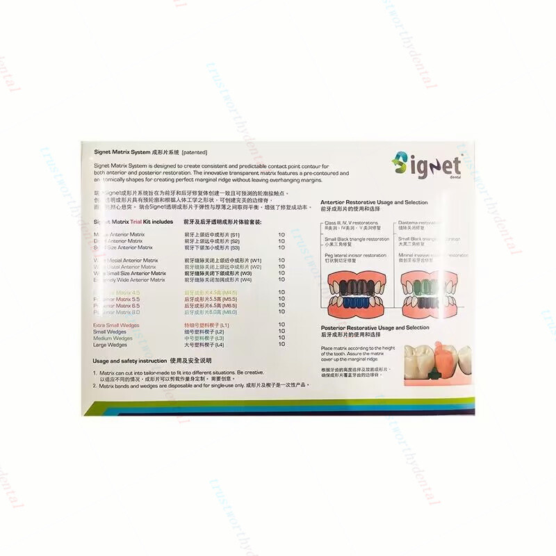 Clear Matrix Dental Anterior Matrices Posterior Class II Fit BioClear Fit Biofit