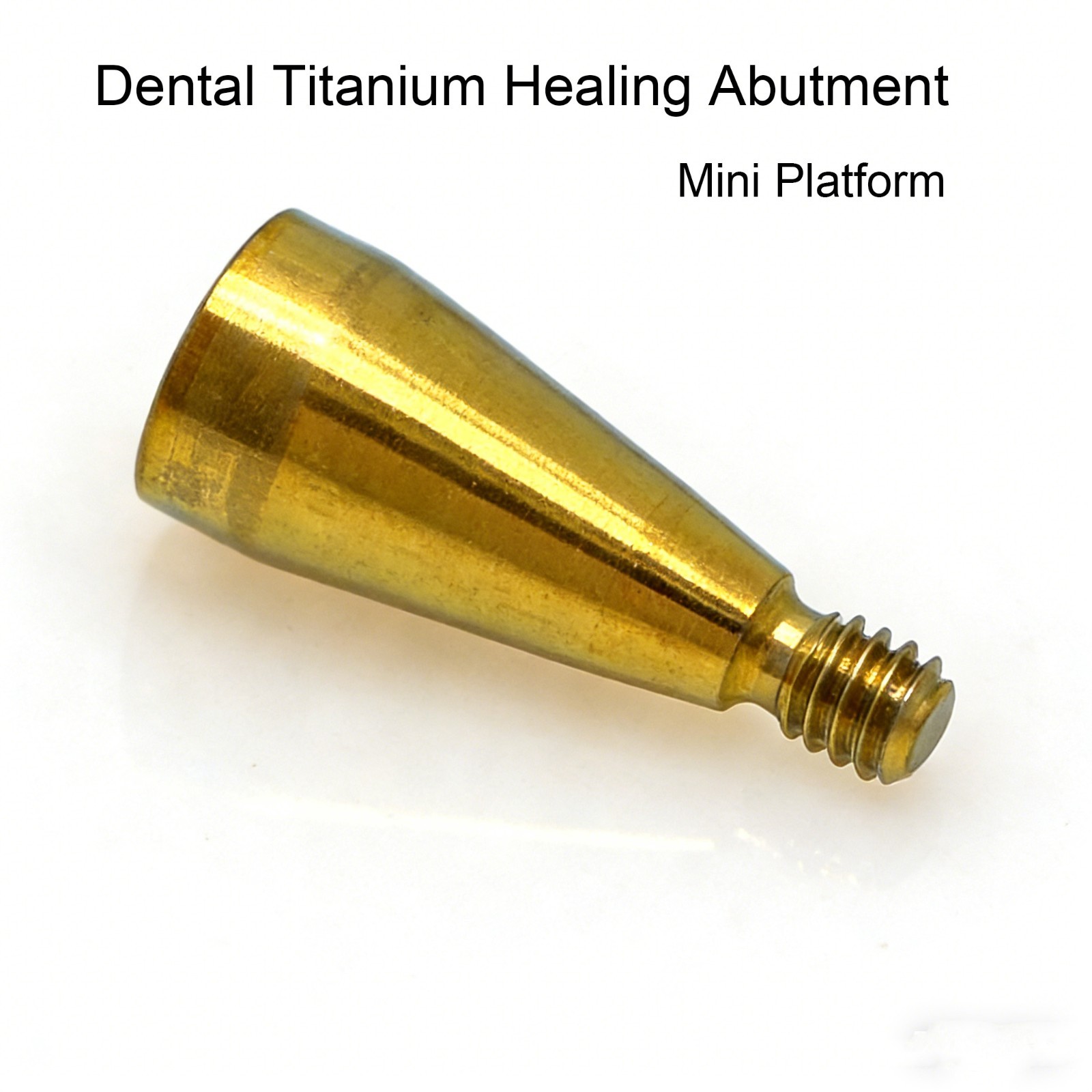 Dental ET/TS System Ø4.0 Ø4.5 Mini Healing Abutment/Cover Screw For Hiossen Oss