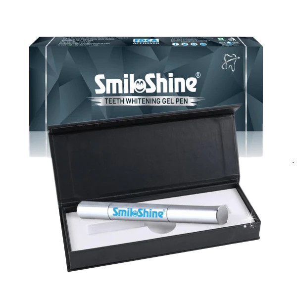 SmiloShine White ning 2mL Gel Pen for Whiten Your Teeth at Home (Free Ship)