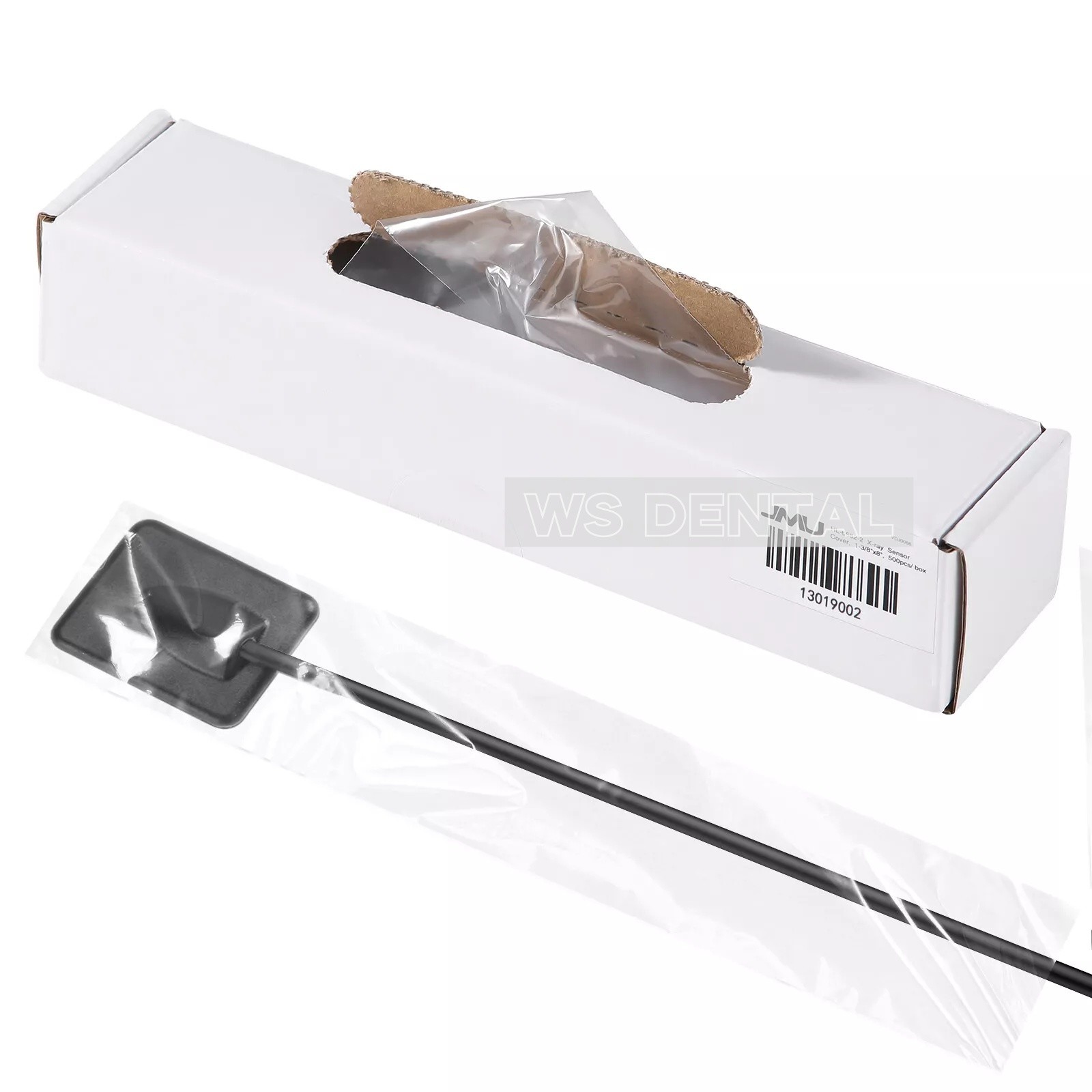 500Pcs Dental Disposable Plastic Cover Digital X-ray Sensor Barrier Sleeves