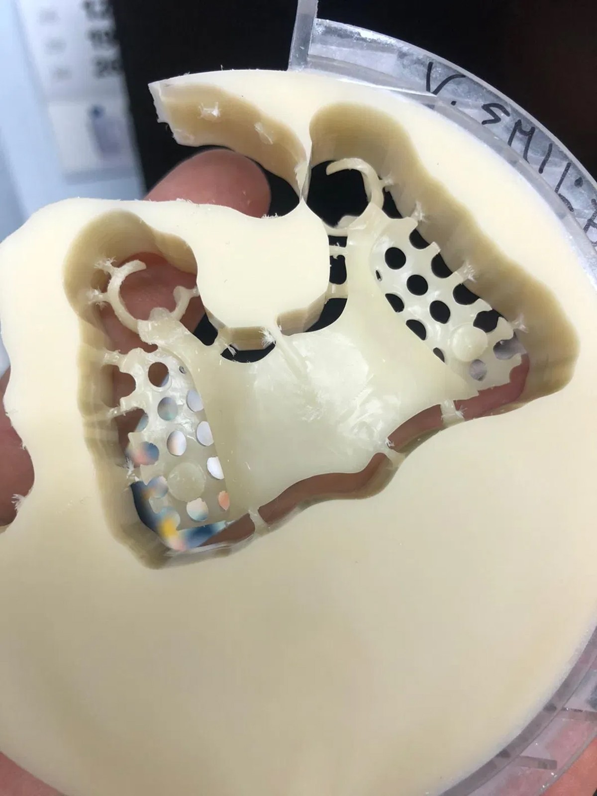 98mm Monolayer PMMA Block Resin Disk Dental Lab Material Milling Denture 2Pc