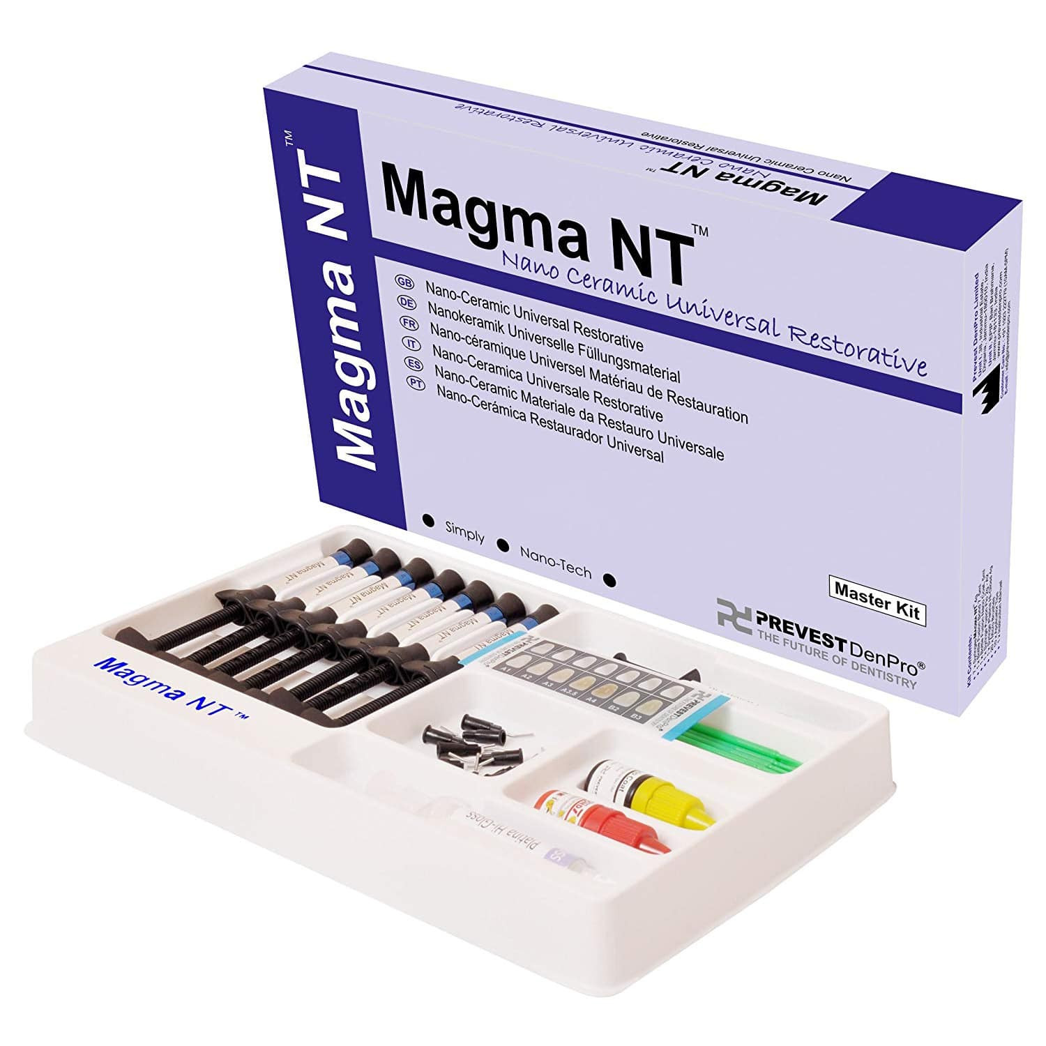 Prevest Denpro Magma NT Master Kit Nano Ceramic Universal Restorative Free Ship