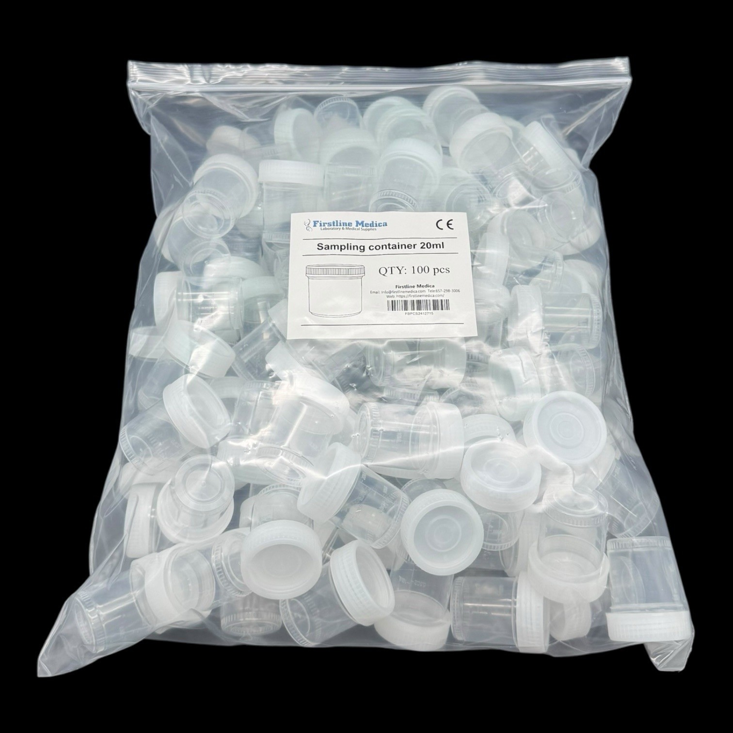 20mL Sampling / Testing Cup – 100/pack