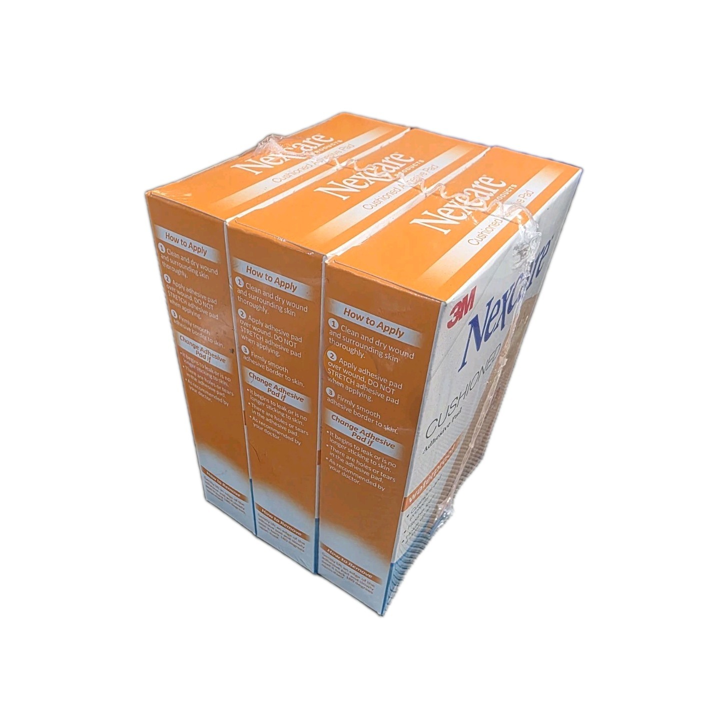 *12 PACK* Nexcare Absolute Waterproof Adhesive Gauze Pads 3×4″ | 4 Day Stay