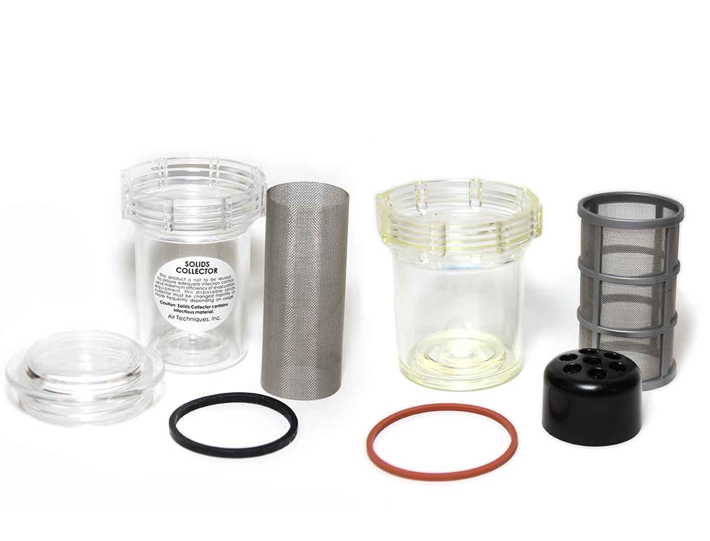 Dental Evacuation Trap Disposable Canister For Air Techniques Vacstar #2200 2400