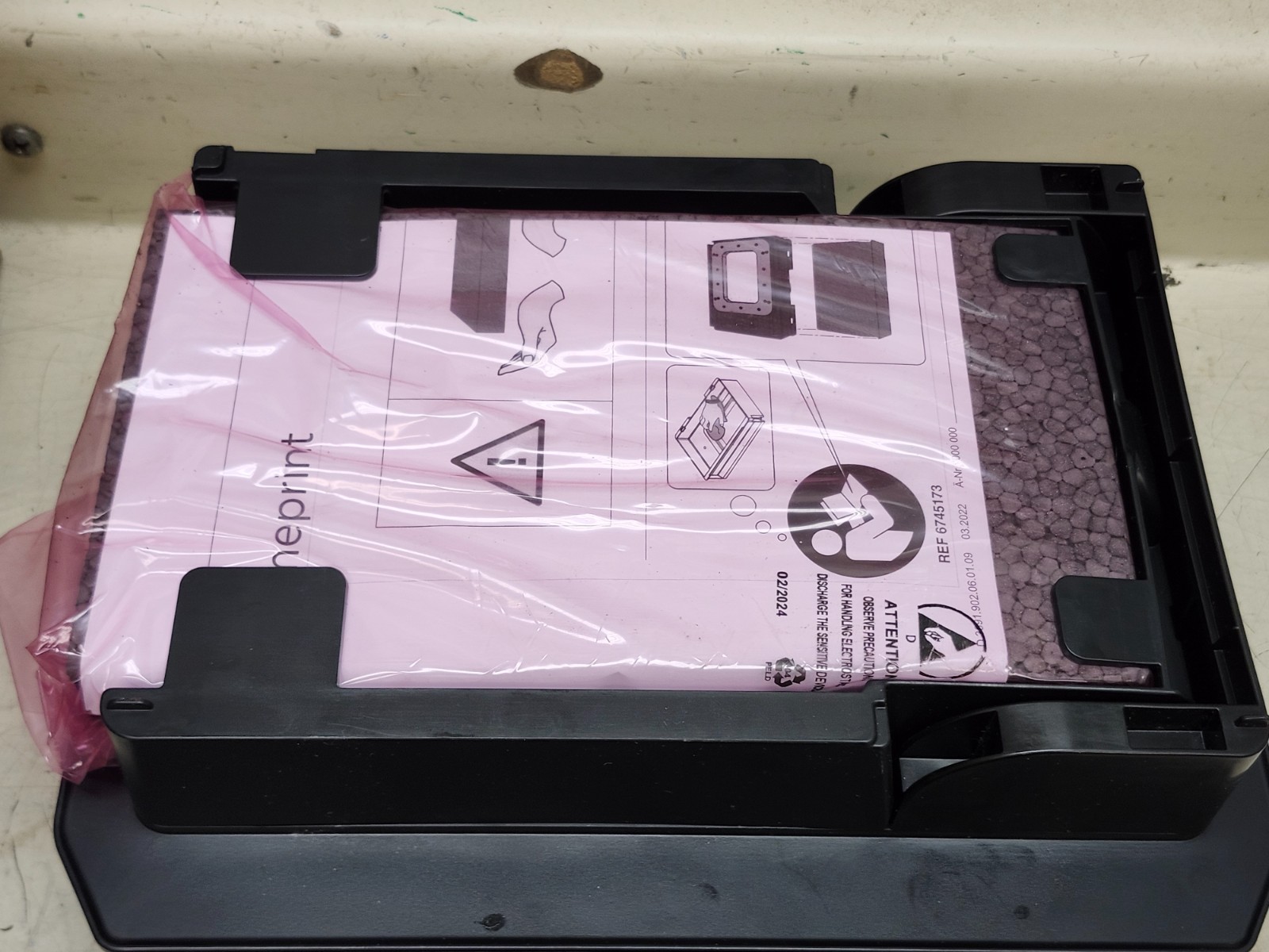 Sirona Dental Primeprint Material Unit Vat & Insert Slot For 3D Print Cartridge