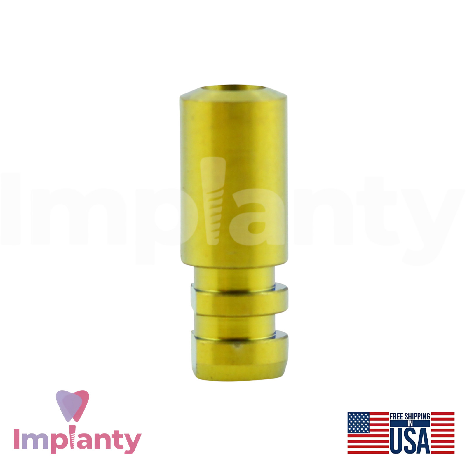 Straumann BLX® Compatible Dental Fixture Analog Ø6.5mm Wide Base Replica