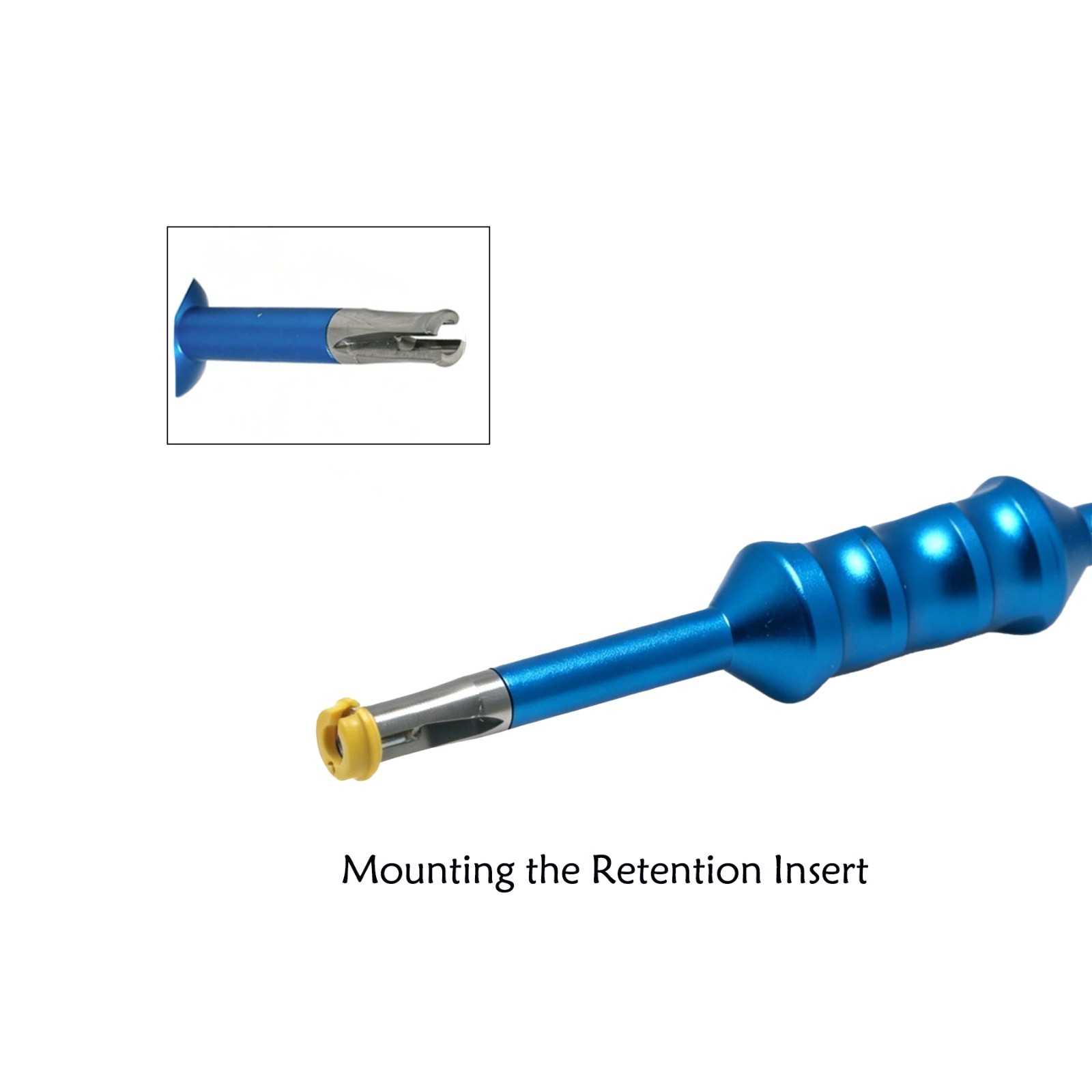 US Dental Novaloc Retention Inserts Caps Peek Locator Mounting & Demounting Tool