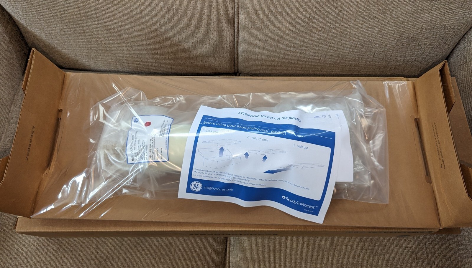 GE LIFE SCIENCE ReadyFilter NFF Capsule Assembly 12410062 (1/Box) 1xCG9210