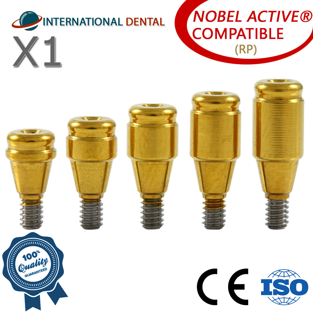 Lokator Attachment Titanium Adapter Head For N0bel Active Hex RP Dental