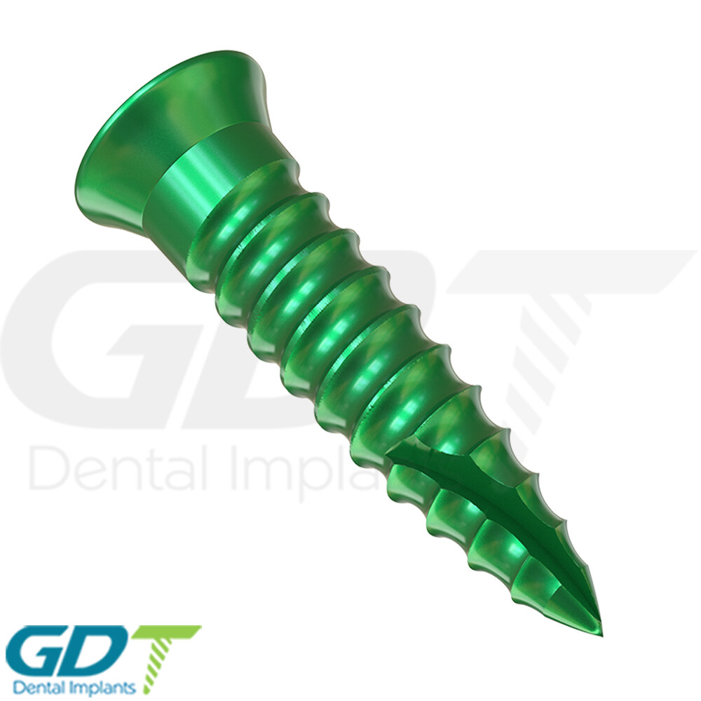 10 Self Drilling GBR Bon Screw Ø1.4mm, 6.0mm Membrane Fixation Dental Im plant