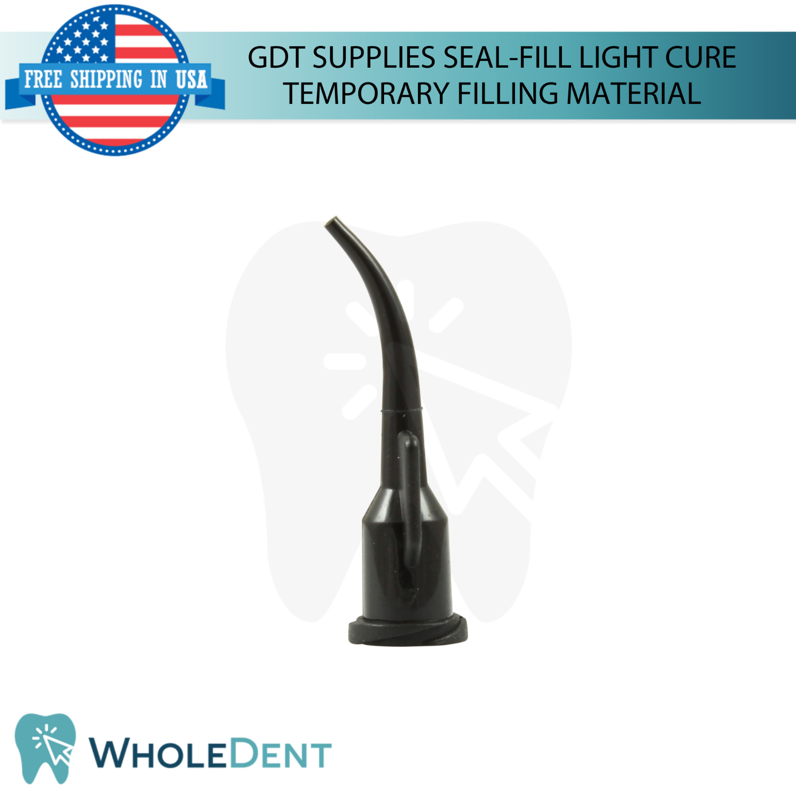 Denta Seal-Fill Temporary Dental Filling Material 5 Syringes Cavity Sealer 2g