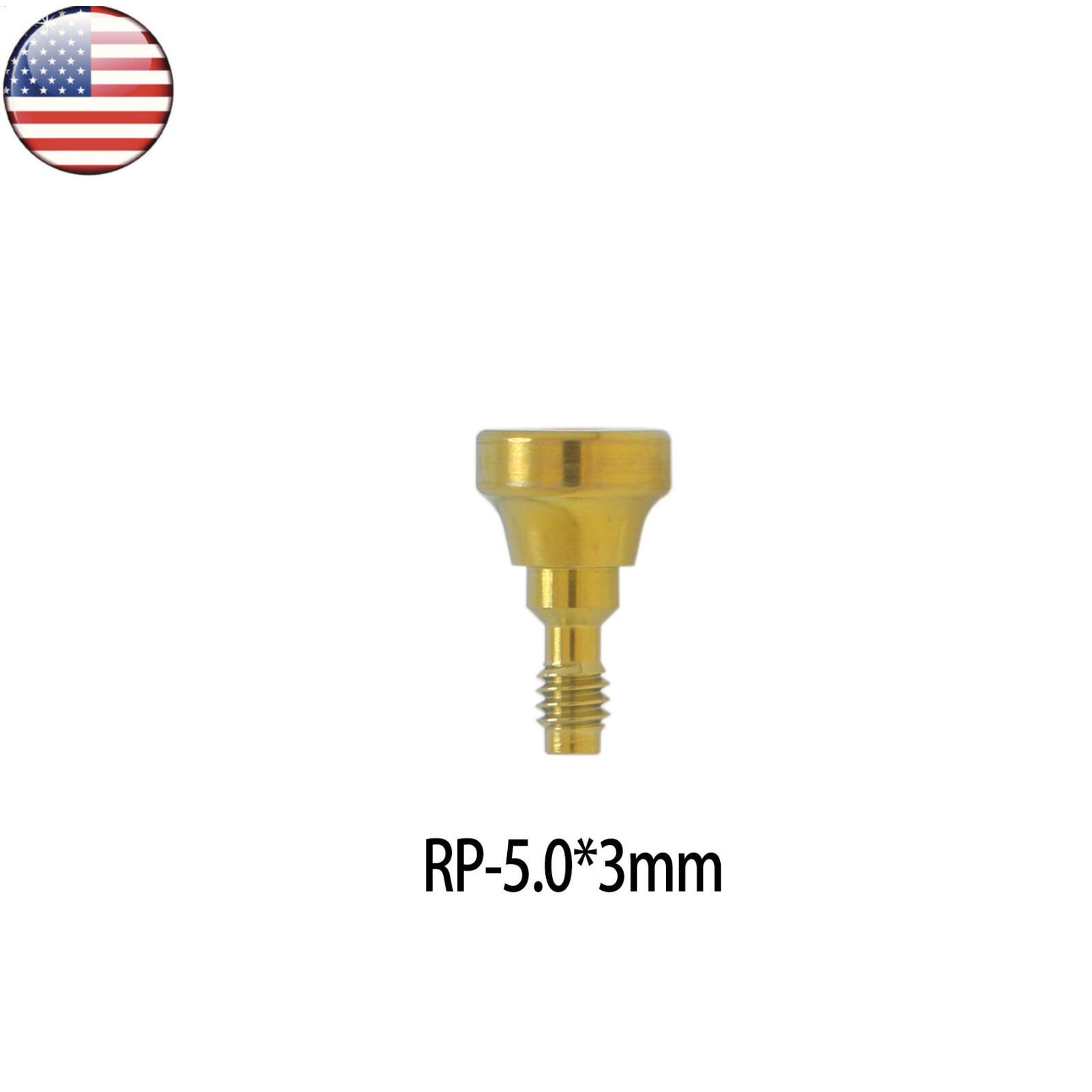 US NOBEL Dental Healing Abutment RP/NP Compatible Active ∅3.6 ∅5.0 ∅6.0 H3/5/7mm