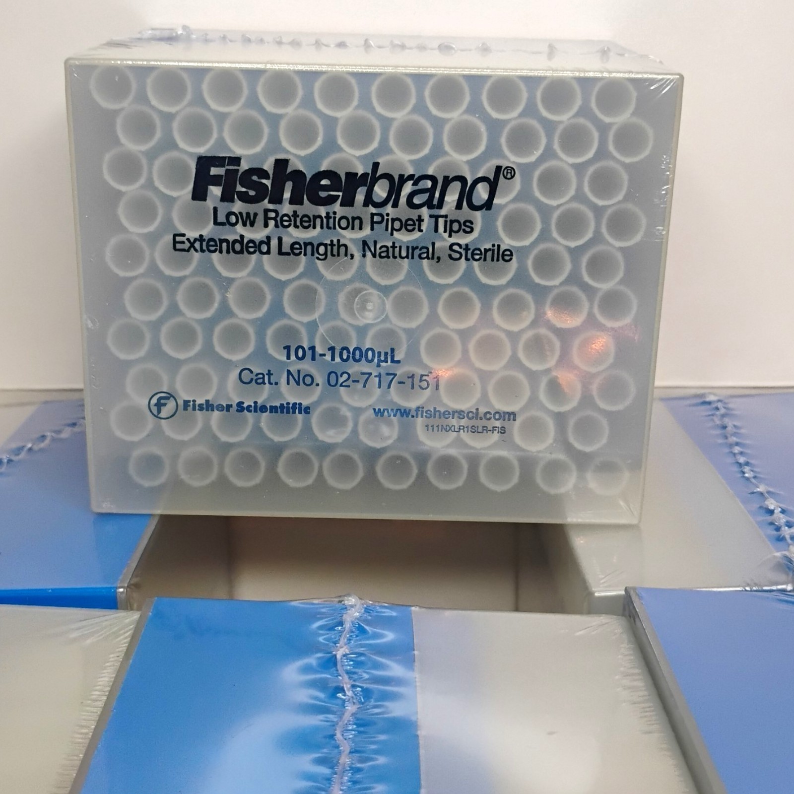 1000 FISHERBRAND 101-1000µl SPECIALTY TIPS- LOW RETENTION PIPET TIPS 02-717-151