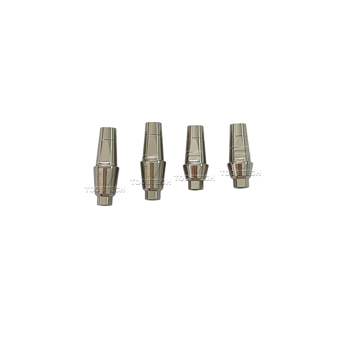 1/6/10/20pcs Titanium straight abutment fits to MIS Seven Narrow D4.0 GH1-4mm