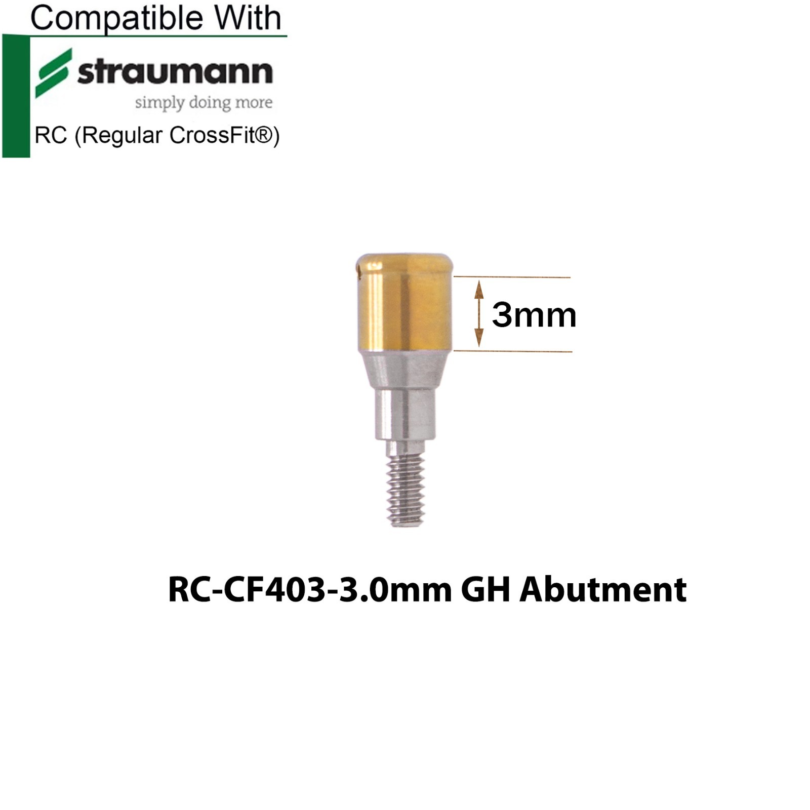 For Straumann ITI Dental NC/RC Locator Abutments & Healing Abutment Caps