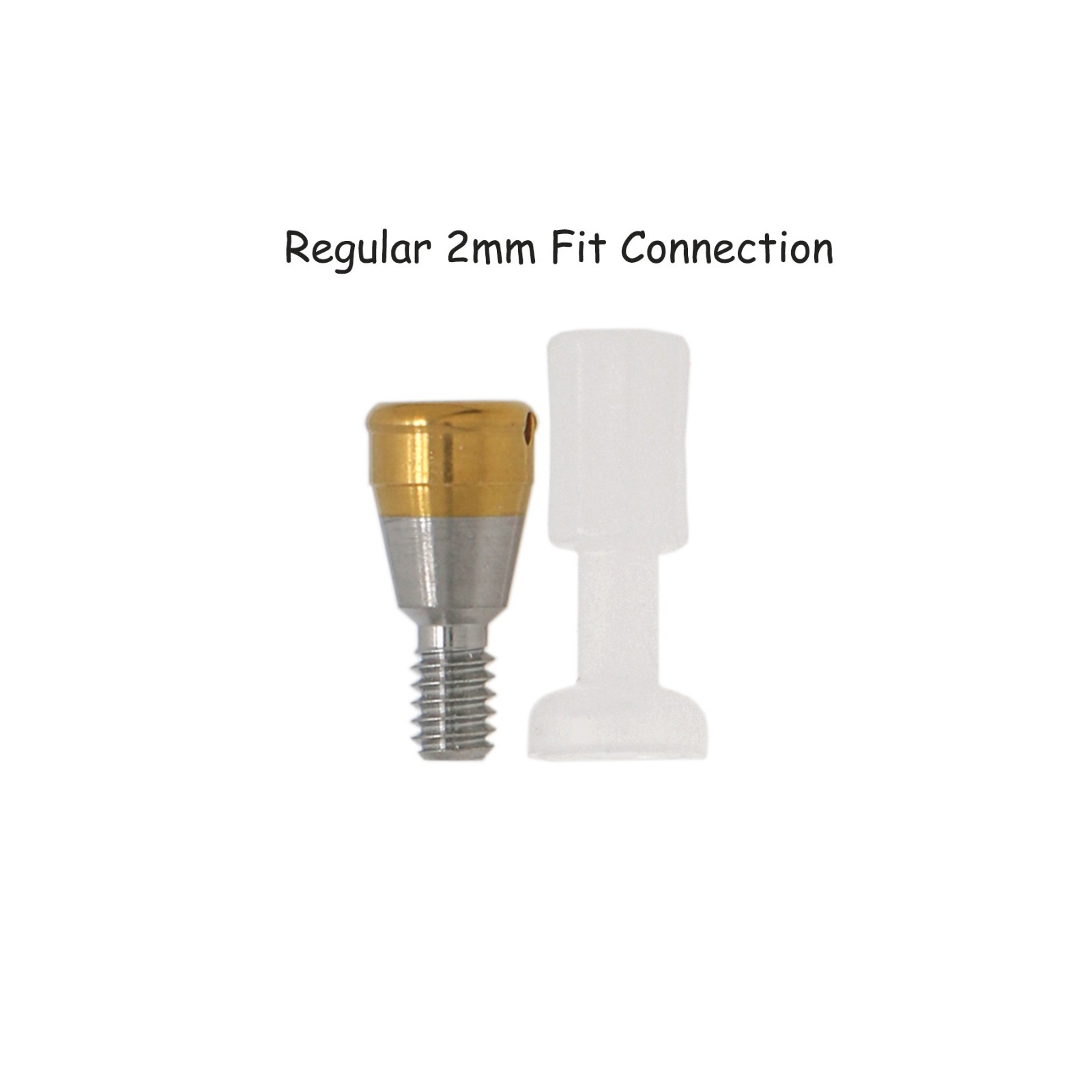 US Hiossen ET ZEST Ti Locator Attachment Overdenture Abutment Fit Mini/Regular