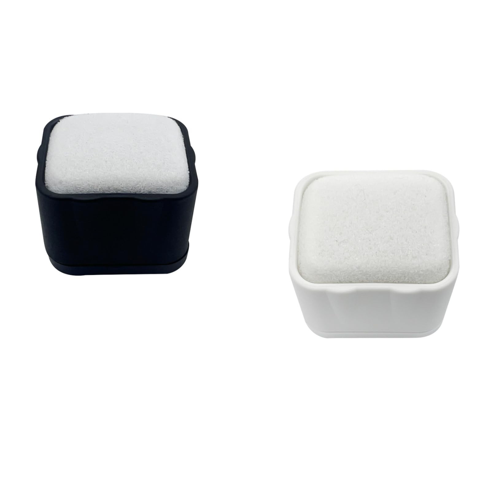 2 PCS Endo File Clean Stand, SENLIN DENTAL Quick Square-Shaped, Black+White