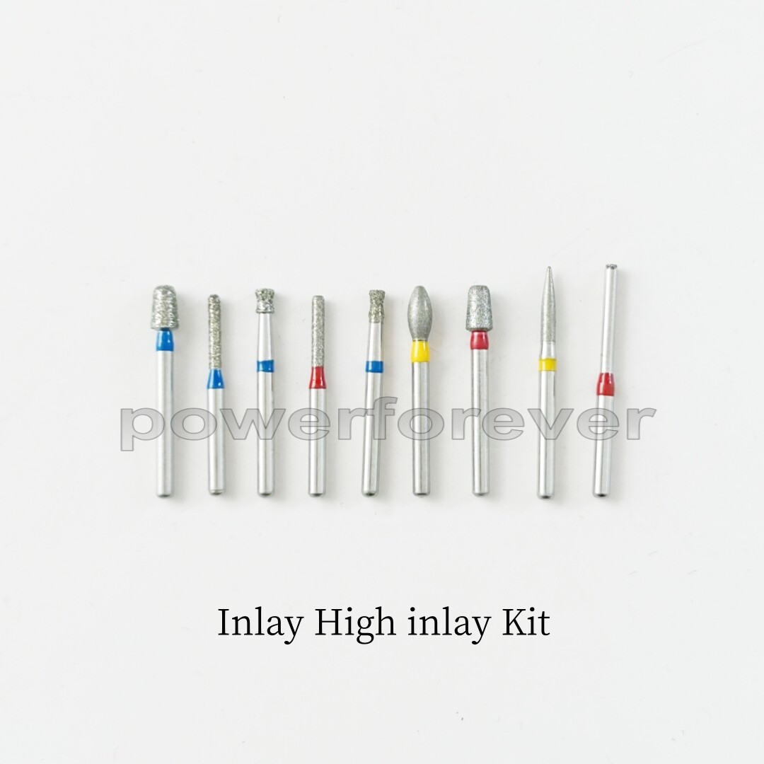 Dental Interproximal Enamel Grinding Bur Inlay/Crown/Reverse Preparation Kit