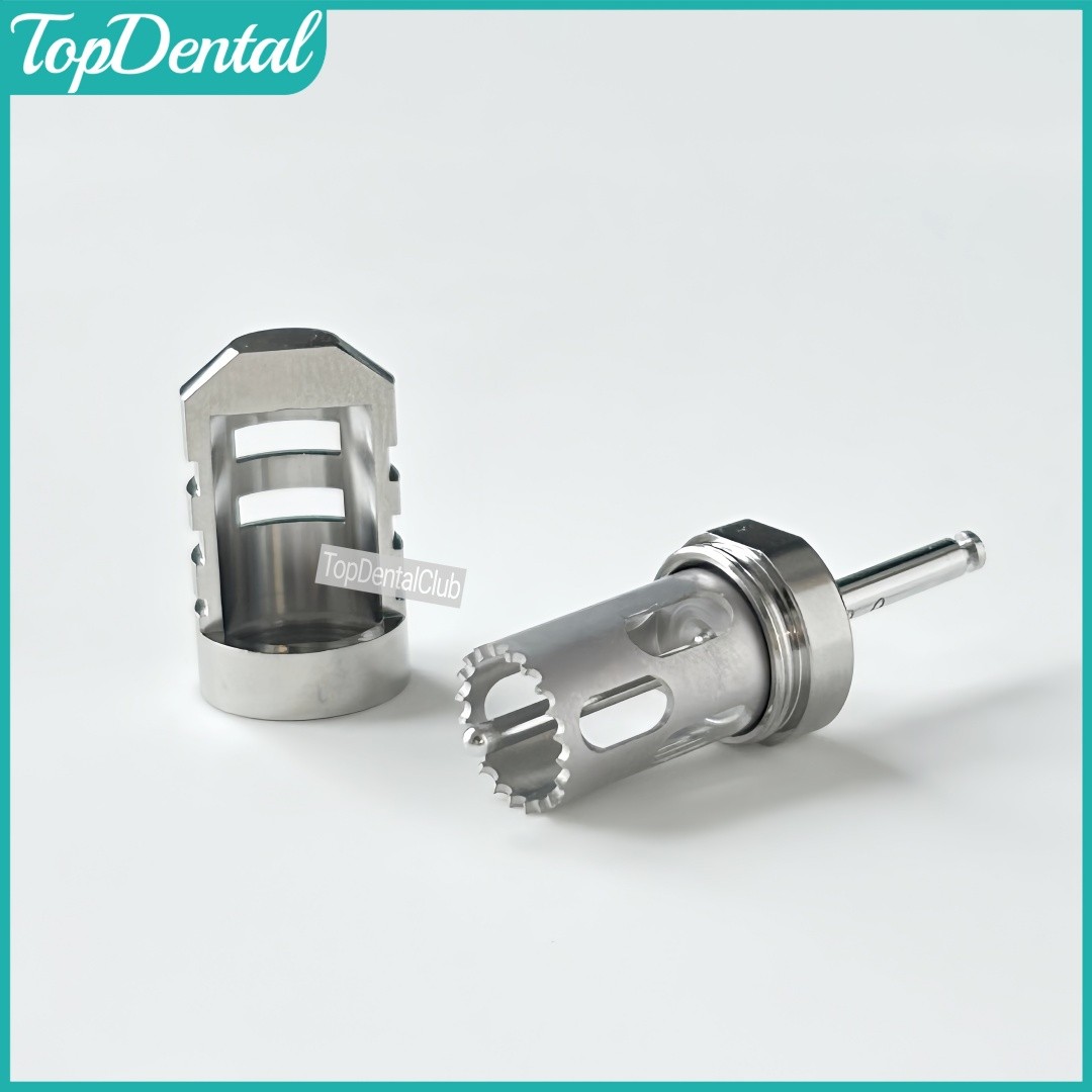 ⌀9.0 Dental Half Moon Harvest Drill Semilunar Technique Bone Augmentation SLT