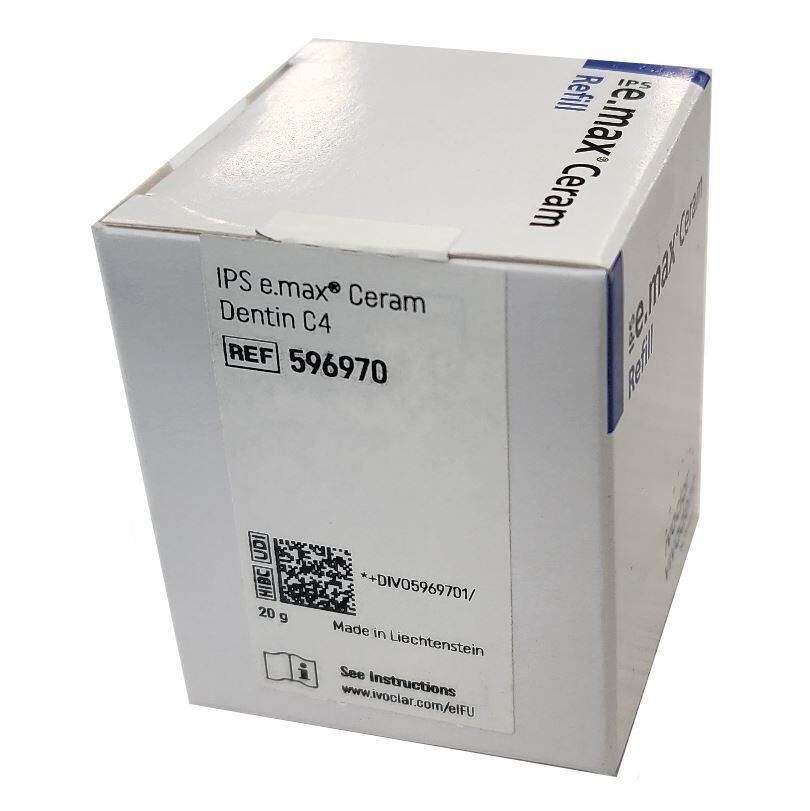 *1-Piece* Ivoclar Vivadent IPS e.max Ceram C4/TI 1 Dentin 20g Refill 596970