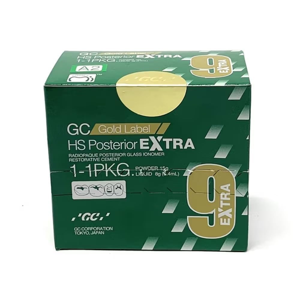 GC Fuji 9 Extra Posterior Restorative Glass Ionomer Dental Cement ( Free Ship )