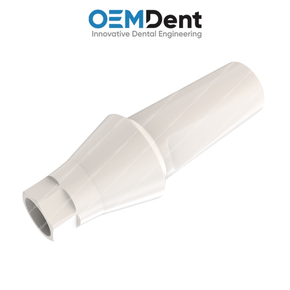 Peek Temporary Anatomic Straight Abutment Compatible NobelActive®️RP Conical