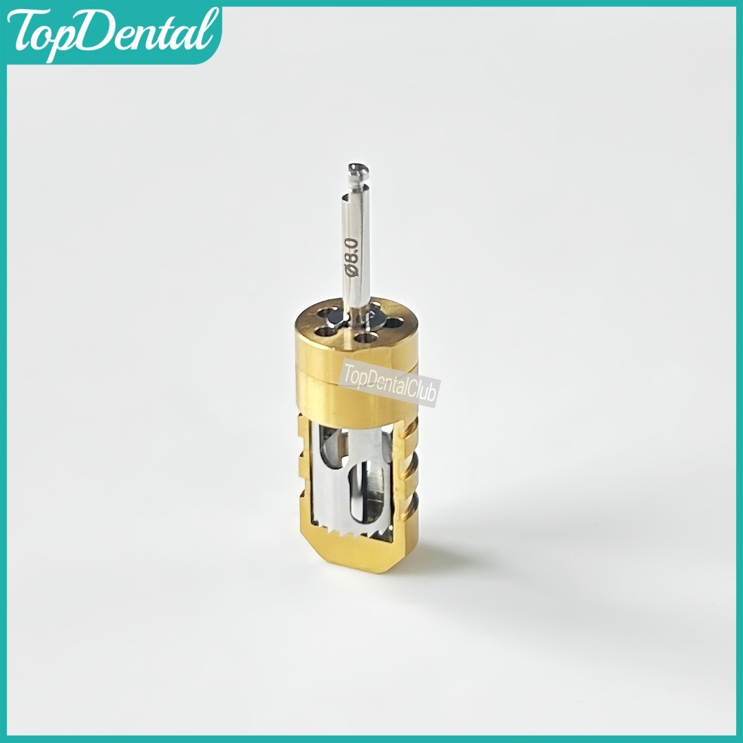 ⌀8.0 Dental SLT Half Moon Harvest Drill Semilunar Technique Bone Augmentation