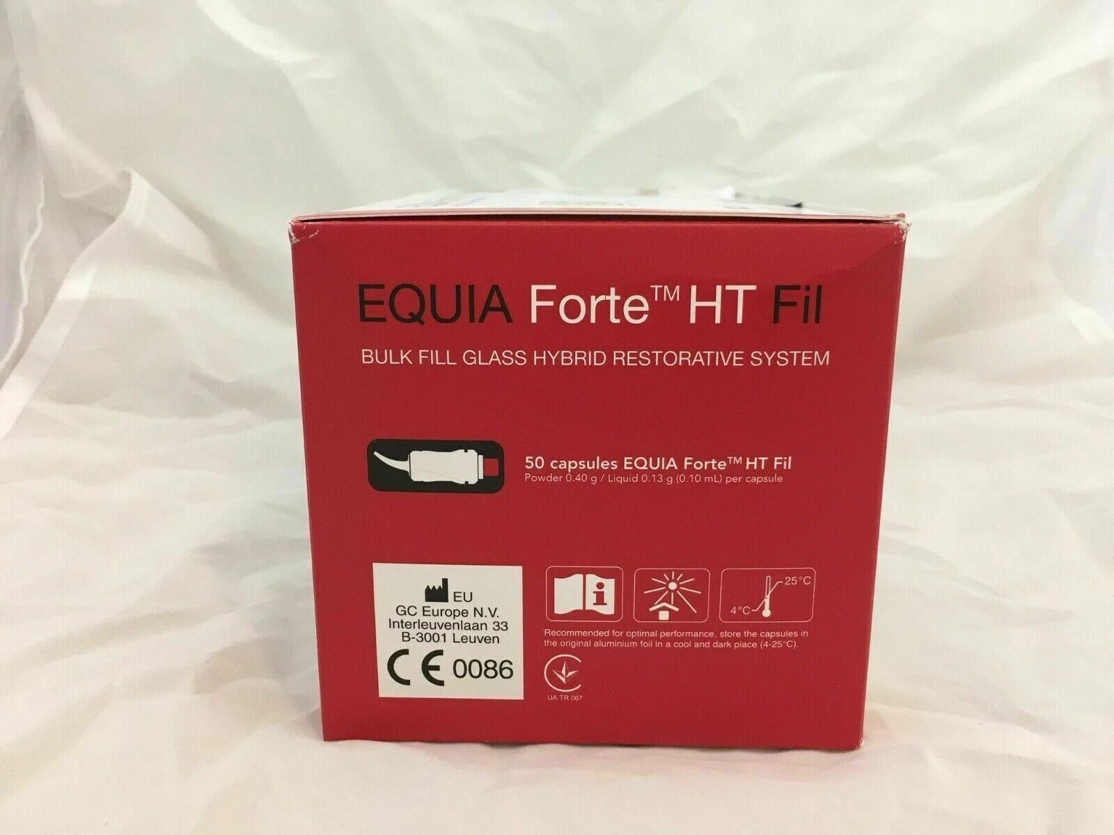 GC EQUIA Forte HT Bulk Fill Fluoride Releasing Glass Hybrid Restorativ System