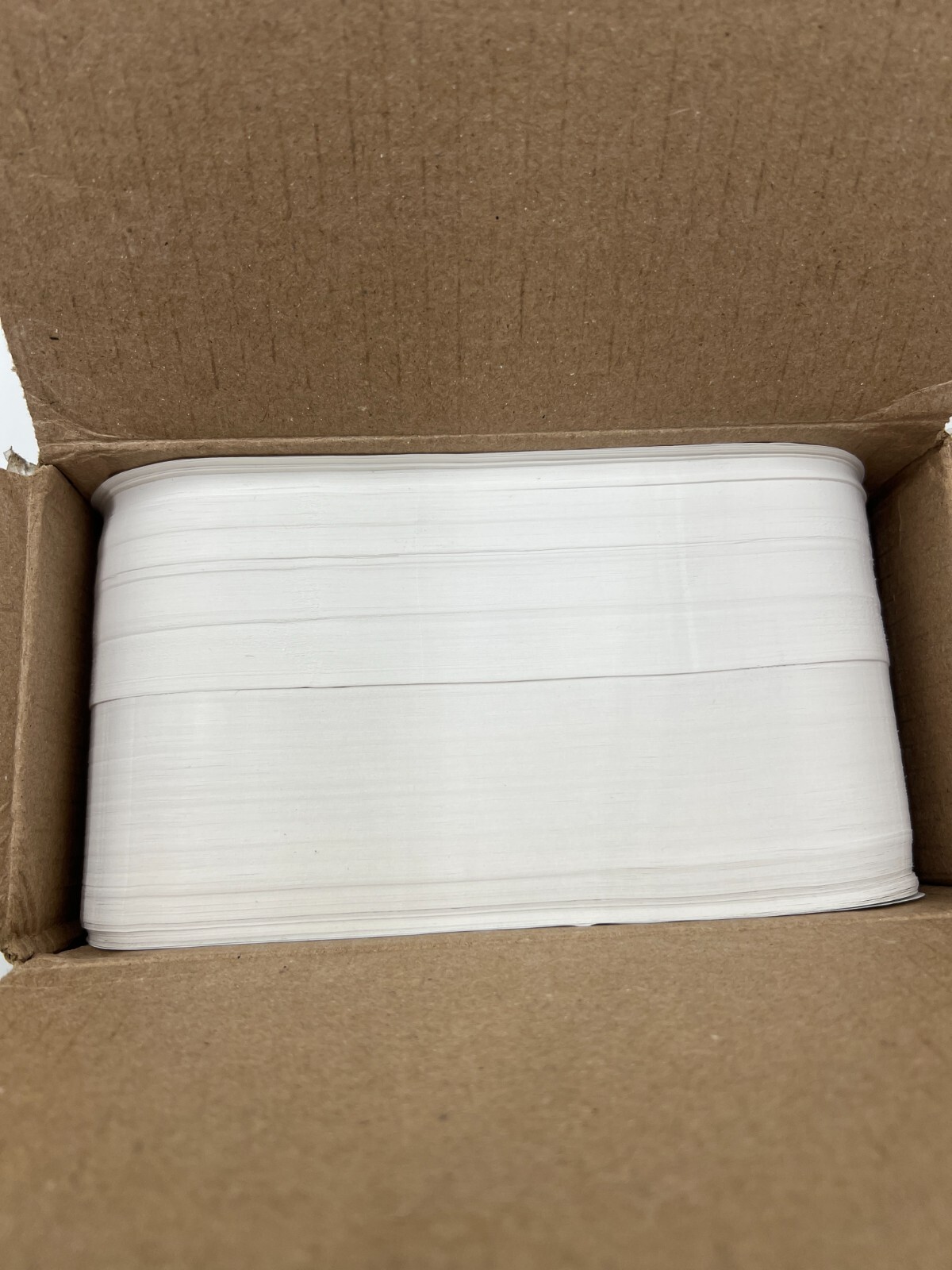 (Box of 1000) TIDI Mini F Tray Cover Heavyweight Bond 917571 5in x 8in White