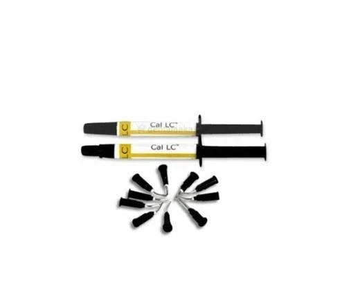Base Liner 2 x 2g Syr Pack Dental CAL LC Calcium Hydroxide Paste( FREE SHIPING)