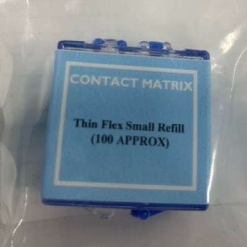 *100-Pack* Danville Zest Dental Contact Matrix Lite Flex Small Refill 89432