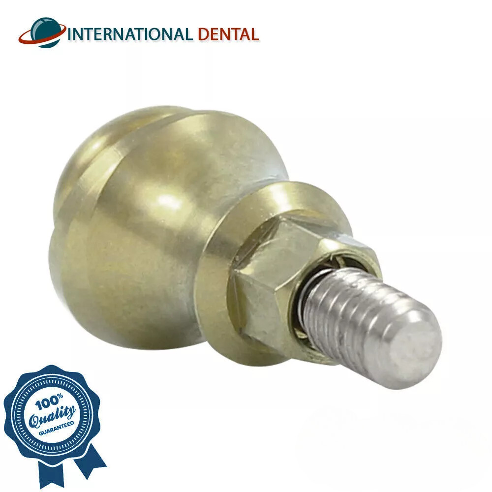Angulated Lokator Attachment 18° Dental Fixture Int Hex 2.42mm Connection