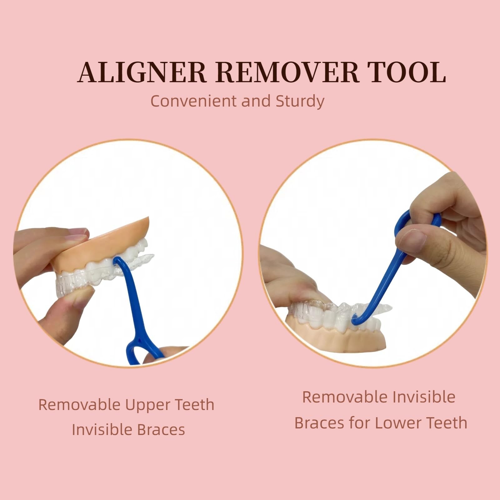 Maoerdental 25PCS Aligner Remover Tool,Clear Removal Tool Mix Colors