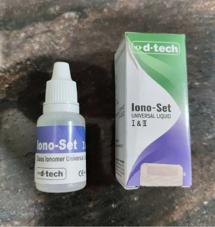 Dental Iono Set Universal Glass Ionomer Liquid for Luting & Restorative Cements