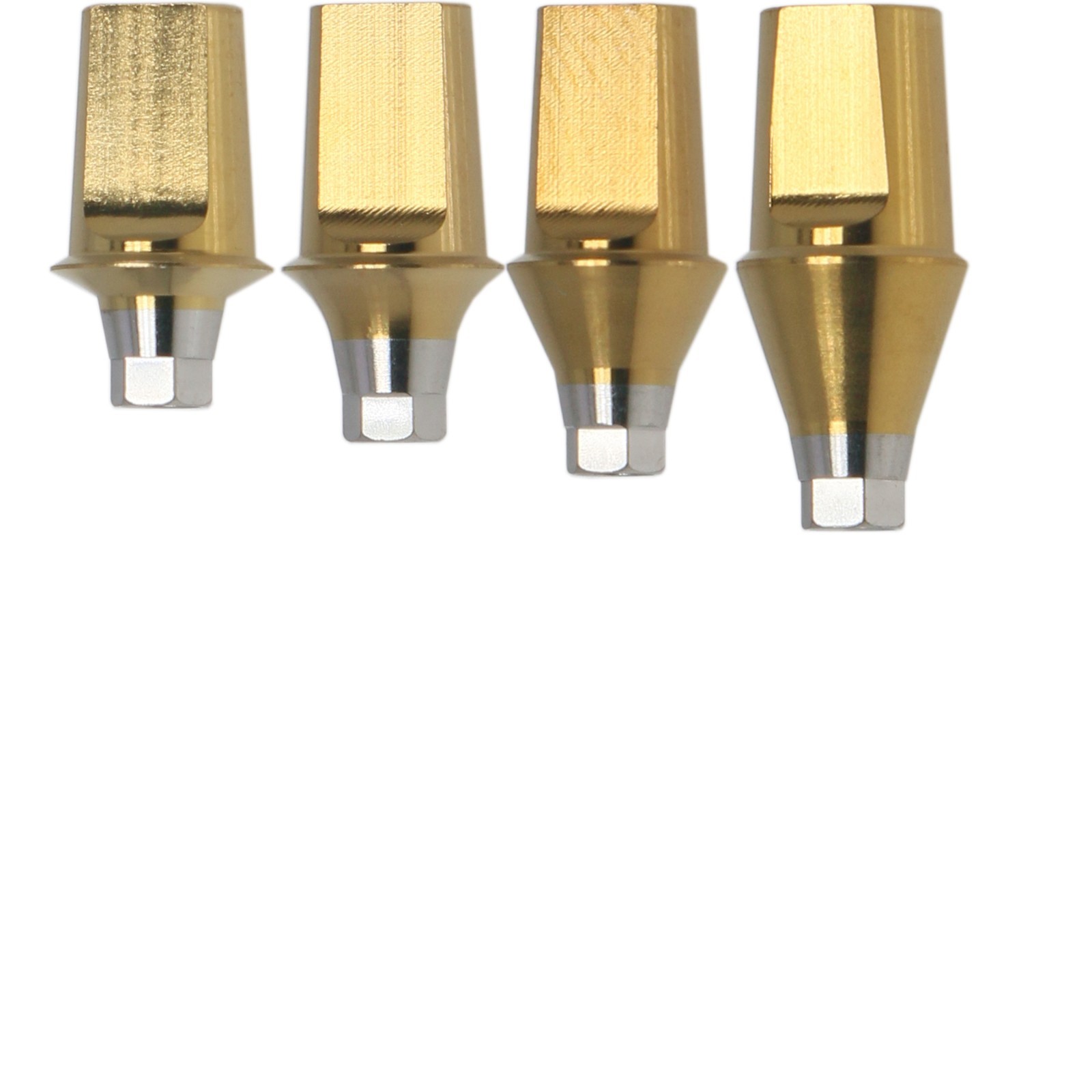 US Dental Straight Transfer Abutment Regular Ø6.0 mm Hex GH 1–6 mm Hiossen ET