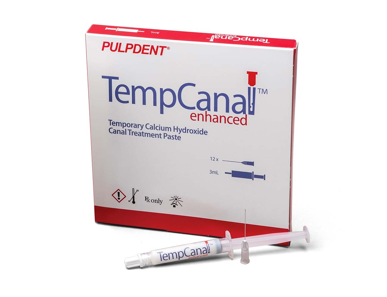 Pulpdent TEK TempCanal Enhanced Calcium Hydroxide Canal Treatment Paste Kit