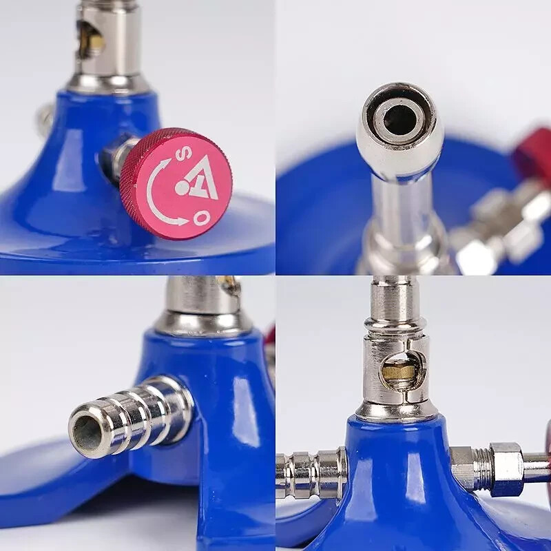 Dental Lab Swivel Single-valve Single-Tube Gas Light Energy-Saving Equipment Set