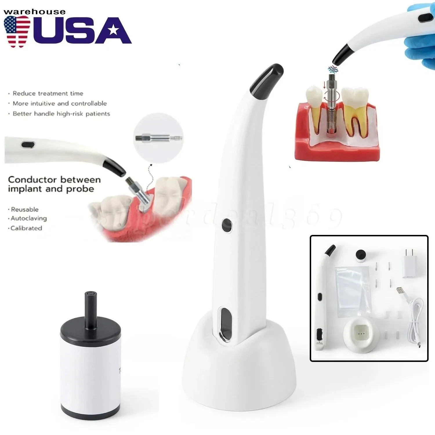 Dental Endo Reciprocating Files Niti Gold File Rotary Root Canal 25MM Flexible