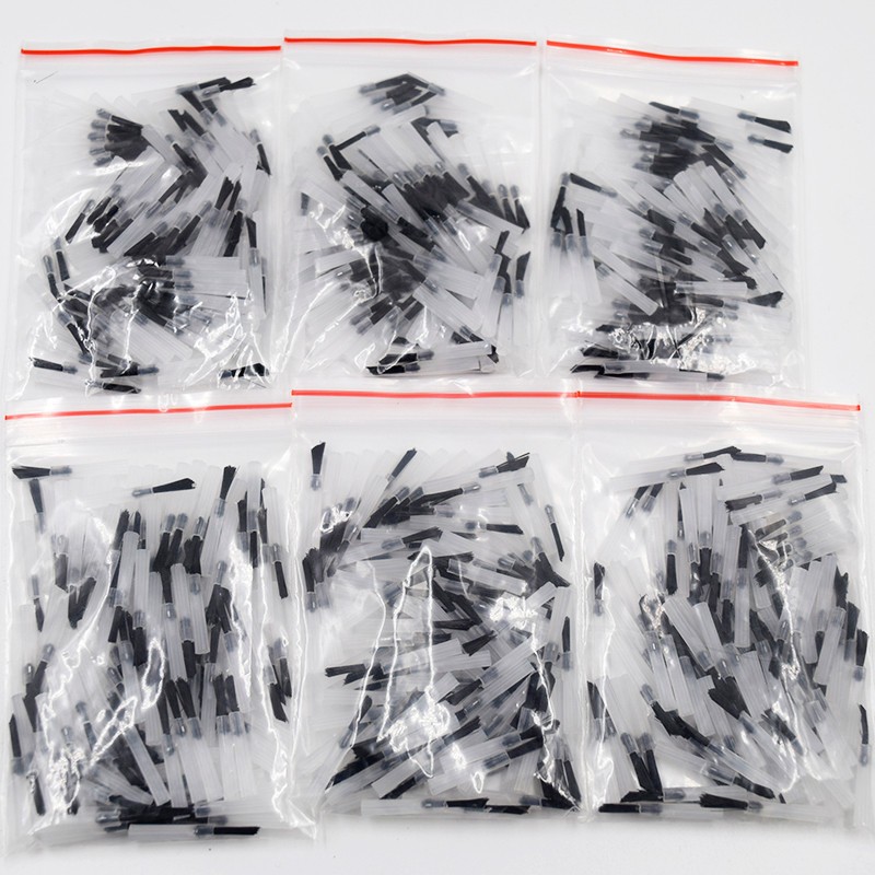 100 Pcs/Pack Dental Disposable Composite Brush Replaceable Applicator Head Tips