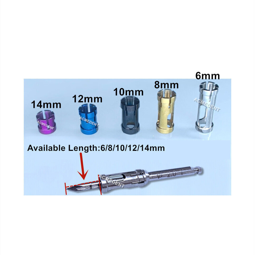 Dental Drills Fits DEN Guide Stopper Sleeve Guided Drill Safety Depth Stop Small