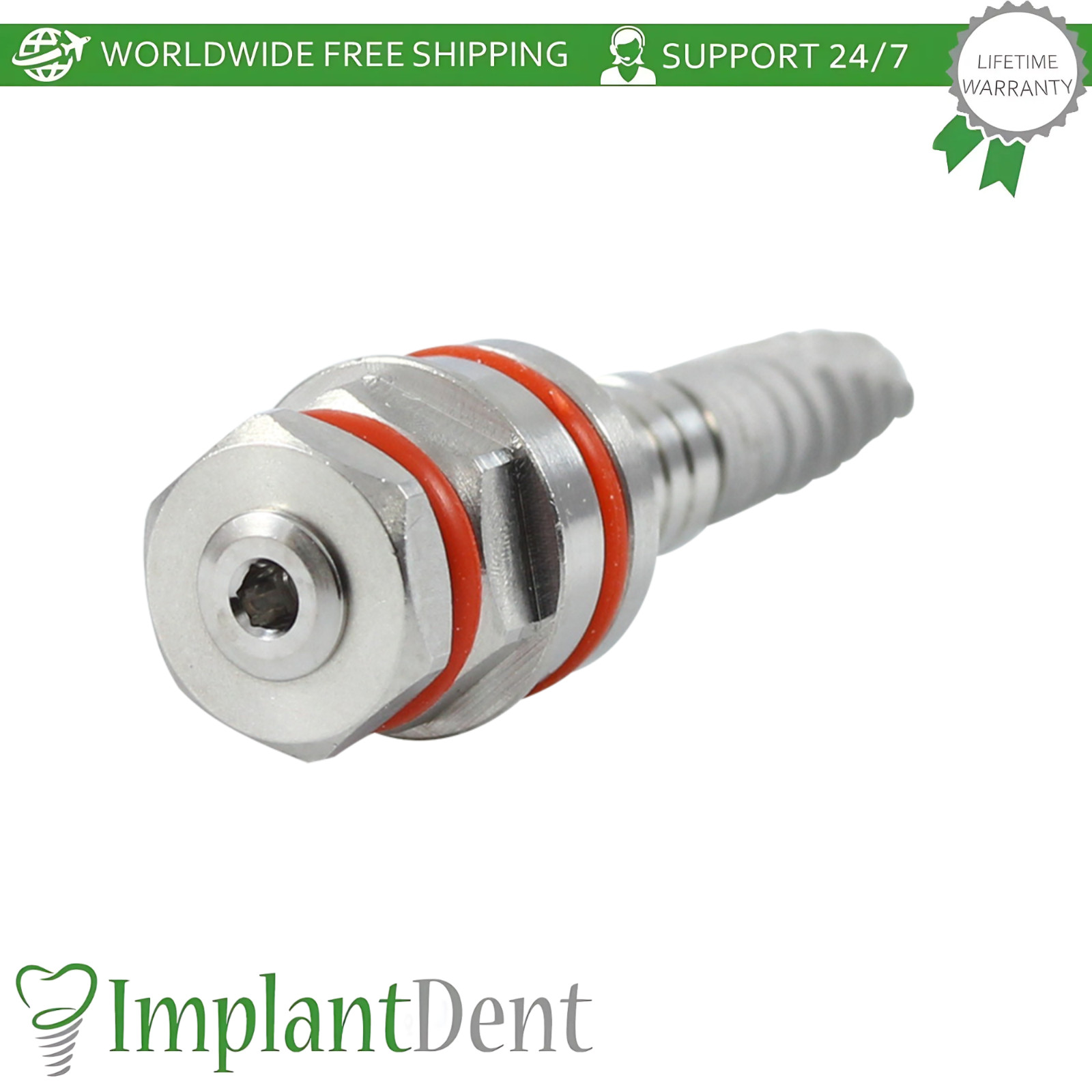X20 CNP Spiral Conical Hex 2.25mm Dental Fixture Narrow Platform NP Ø3.5mm