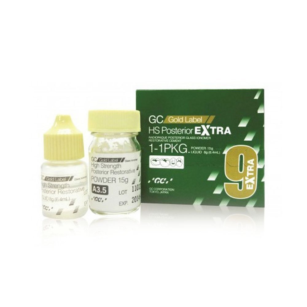 GC Fuji 9 Extra Posterior Restorative Glass Ionomer Dental Cement ( Free Ship )