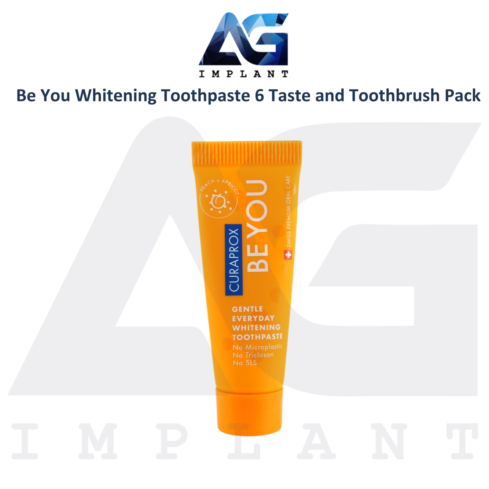Be You Whitening 6 Flavors Toothpaste 10ml Toothbrush Pack Daily Oral Care