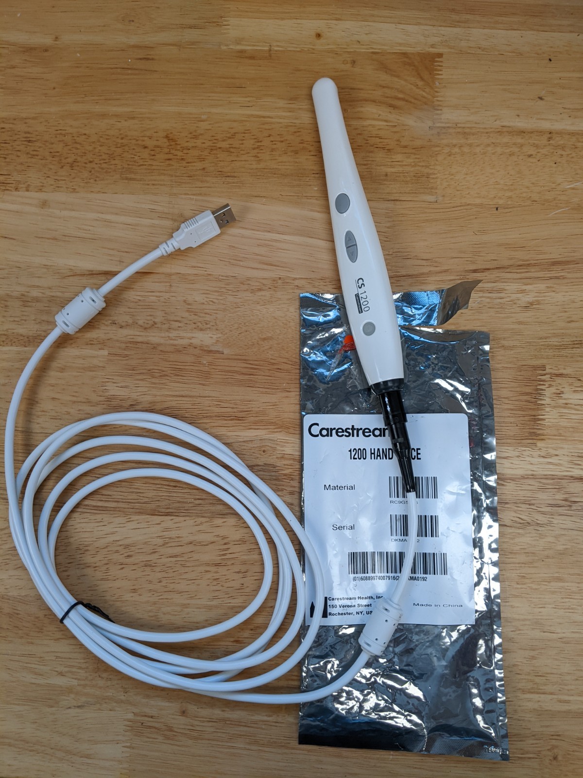 Carestream Intraoral Dental USB Camera CS 1200 (BRAND NEW)