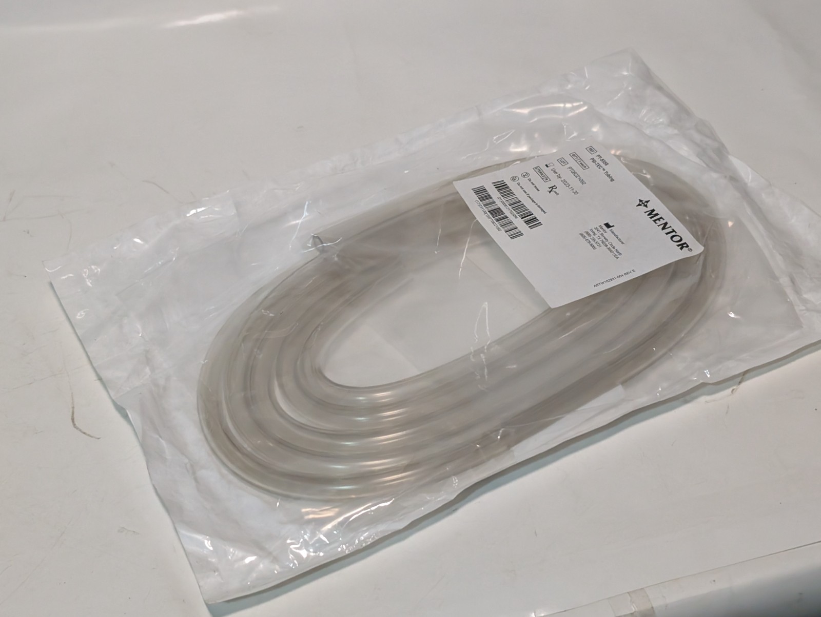 Mentor PT-5558 PSI-TEC Tubing *Expired (2023)/Training and Non-Clinical Use Only