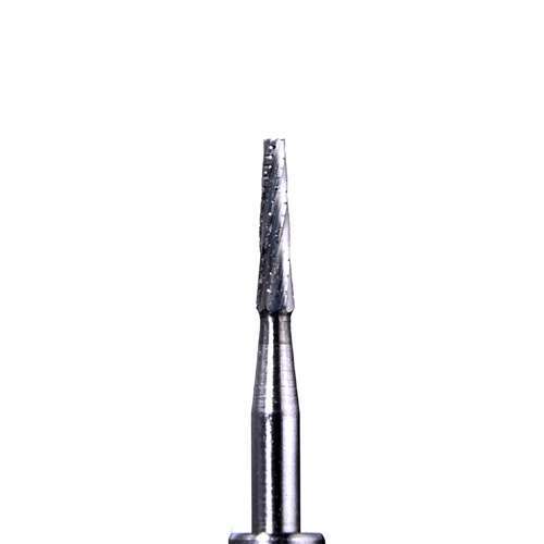 Defend FG #701L Taper Fissure Crosscut Carbide Bur, Pack of 10